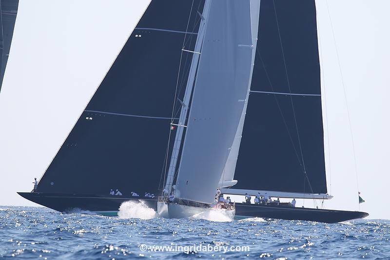 Maxi Yacht Rolex Cup 2021 day 1 photo copyright Ingrid Abery / www.ingridabery.com taken at Yacht Club Costa Smeralda and featuring the J Class class