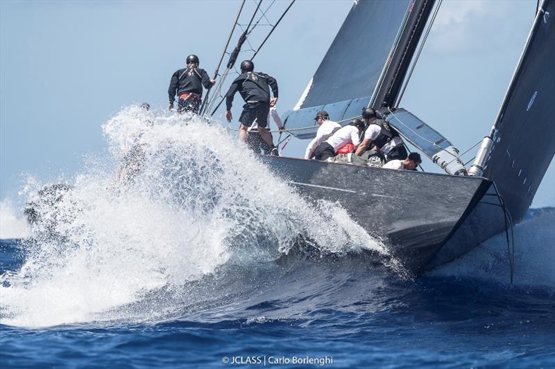 St. Barth Bucket Regatta photo copyright Carlo Borlenghi taken at  and featuring the J Class class