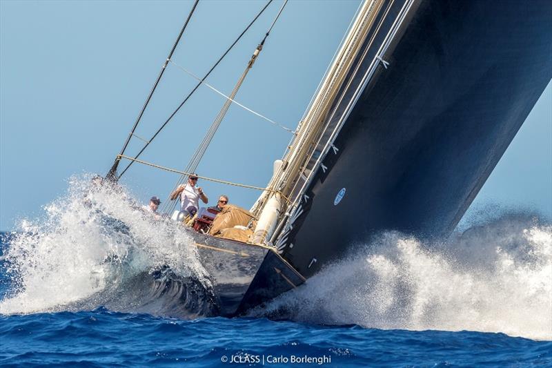 St. Barth Bucket Regatta photo copyright Carlo Borlenghi taken at  and featuring the J Class class