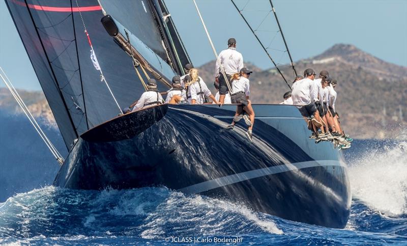 St. Barth Bucket Regatta photo copyright Carlo Borlenghi taken at  and featuring the J Class class