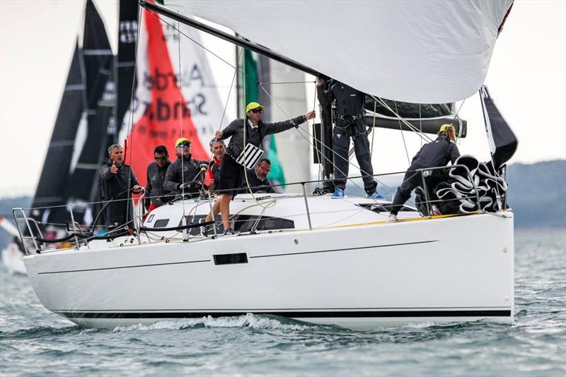 IRC European Championship 2018 photo copyright Maria Muina taken at Royal Ocean Racing Club and featuring the J Class class