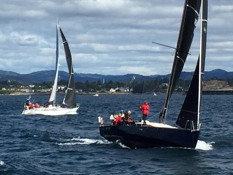 Victoria to Maui International Yacht Race underway