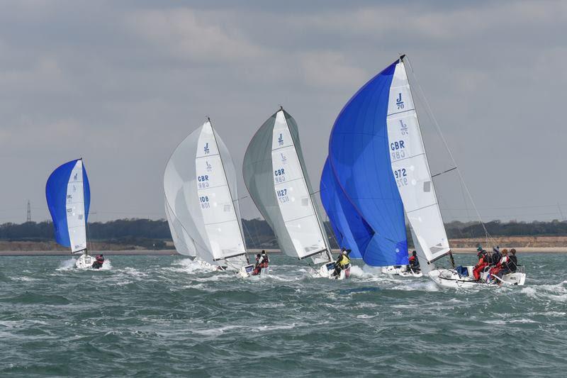 J/70 UK Class Training Event - Landsail Tyres J-Cup - photo © Tim Wright