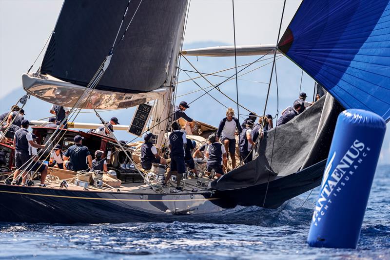 Racing on day 2 at The Superyacht Cup Palma 2022 photo copyright Sailing Energy taken at Real Club Náutico de Palma and featuring the J Class class