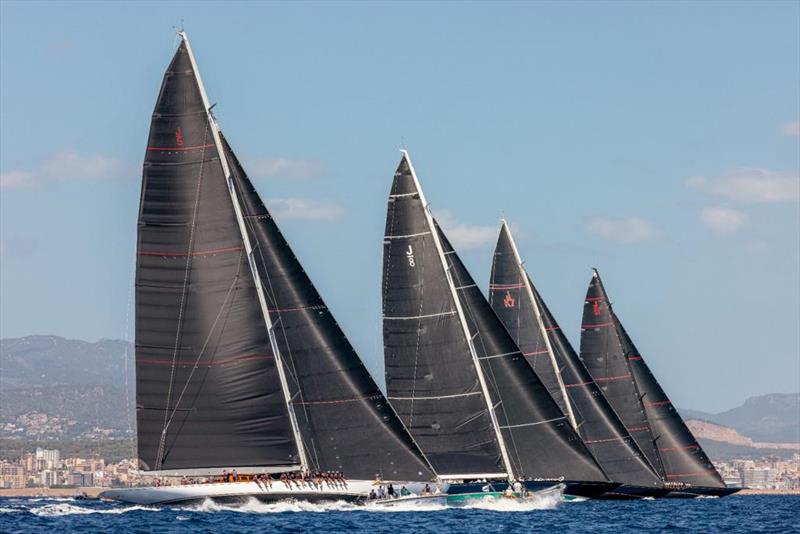 Racing on day 3 at The Superyacht Cup Palma 2022 photo copyright Sailing Energy taken at Real Club Náutico de Palma and featuring the J Class class