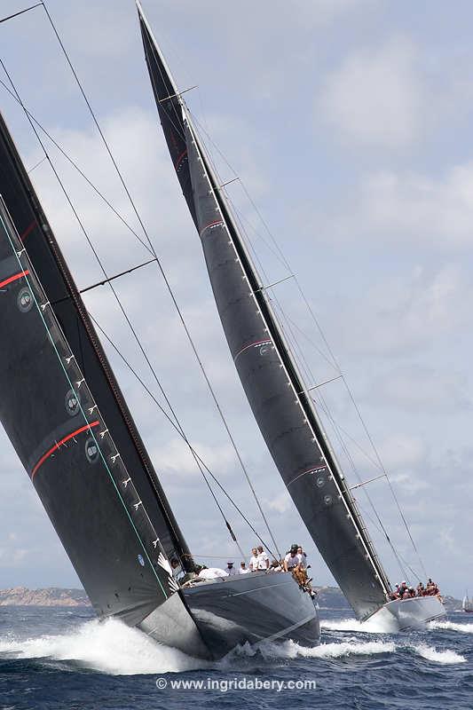 Maxi Yacht Rolex Cup 2022 day 1 photo copyright Ingrid Abery / www.ingridabery.com taken at Yacht Club Costa Smeralda and featuring the J Class class