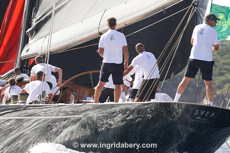 Maxi Yacht Rolex Cup 2022 day 1 photo copyright Ingrid Abery / www.ingridabery.com taken at Yacht Club Costa Smeralda and featuring the J Class class