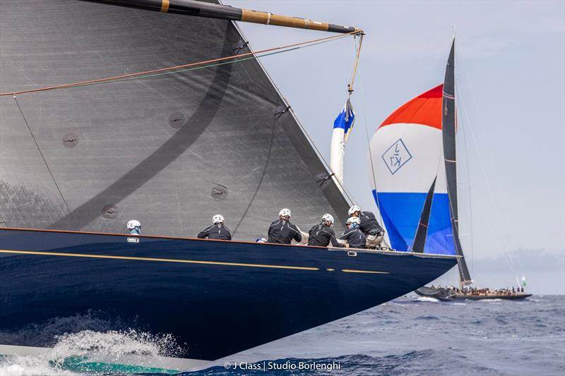 J Class racing on day 2 at the Maxi Yacht Rolex Cup - photo © Francesco Ferri / Studio Borlenghi