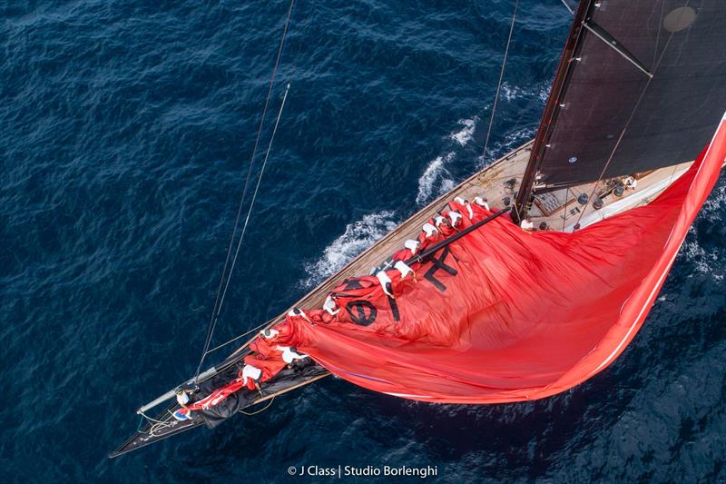 Svea on day 3 at the Maxi Yacht Rolex Cup photo copyright Francesco Ferri / Studio Borlenghi taken at Yacht Club Costa Smeralda and featuring the J Class class