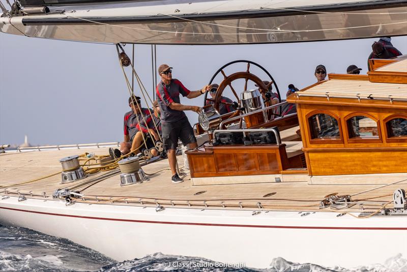 Ranger on day 3 at the Maxi Yacht Rolex Cup photo copyright Francesco Ferri / Studio Borlenghi taken at Yacht Club Costa Smeralda and featuring the J Class class