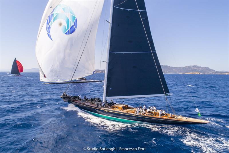 J Class Topaz, Maxi Yacht Rolex Cup 2023 Day 3 - photo © Studio Borlenghi / Francesco Ferri