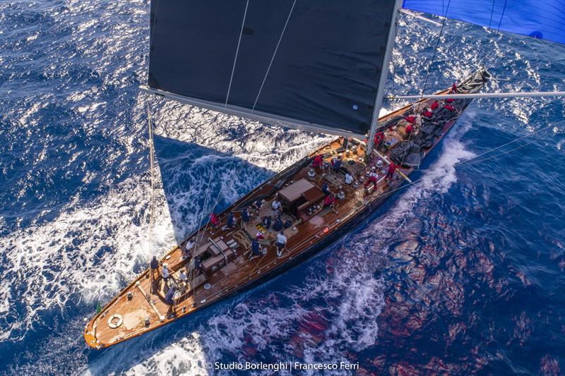 J Class Velsheda, Maxi Yacht Rolex Cup 2023 Day 3 - photo © Studio Borlenghi / Francesco Ferri