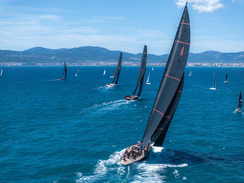 Racing at PalmaVela 2024 photo copyright Jacobo Bastos / PalmaVela taken at Real Club Náutico de Palma and featuring the J Class class