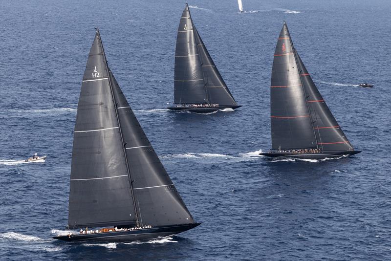 J Class on Day 2 of Les Voiles de Saint-Tropez - photo © Lloyd Images