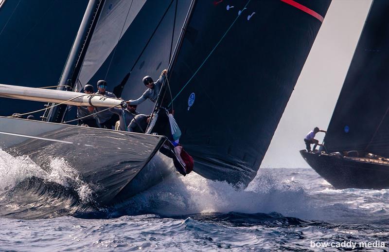 J Class racing on D5 of Les Voiles de Saint Tropez 2026 - photo © Bow Caddy Media