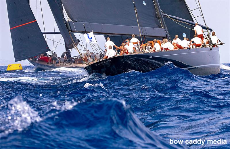 J Class racing on D5 of Les Voiles de Saint Tropez 2026 - photo © Bow Caddy Media