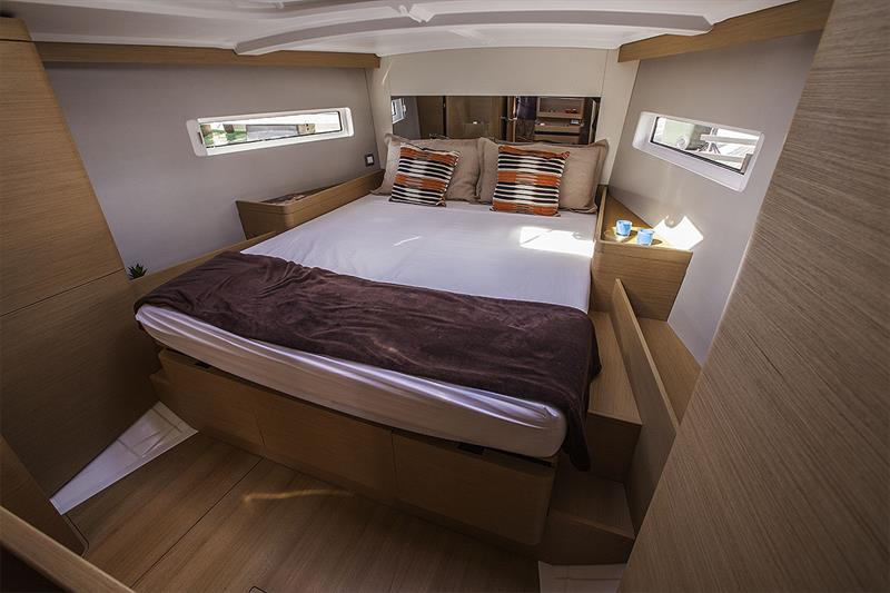 Master Stateroom of the Jeanneau Sun Odyssey 490 - photo © John Curnow