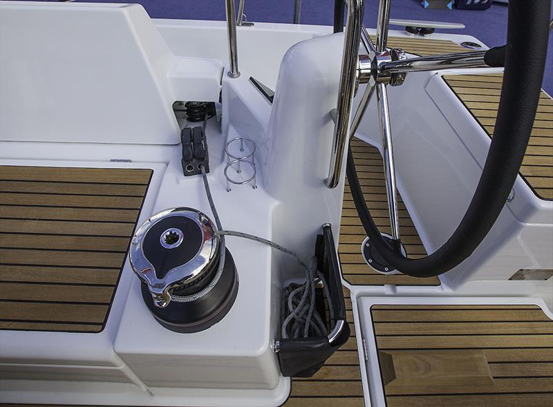 All control lines run aft to the helmer - Jeanneau Sun Odyssey 490 - photo © John Curnow