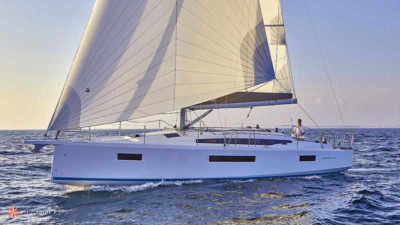 The very, very new Jeanneau Sun Odyssey 410 - photo © Jeanneau