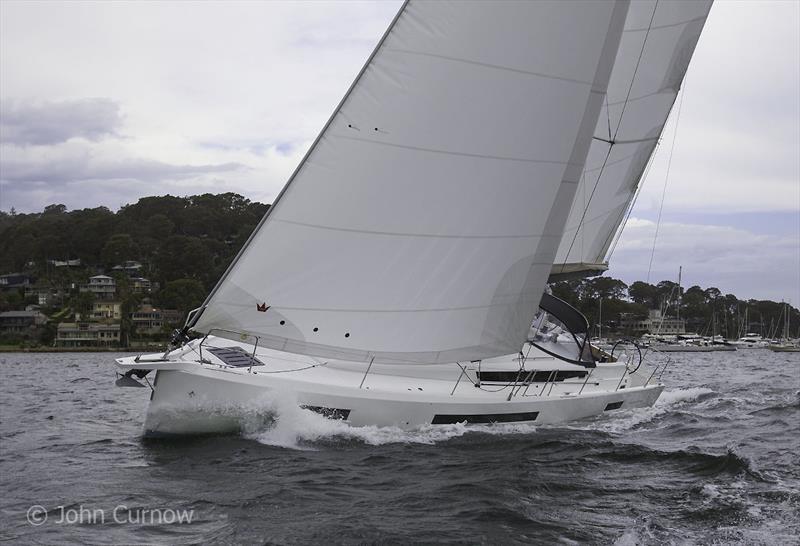 Agile, lithely and spacious below - magnificent monohull cruiser - Jeanneau Sun Odyssey 490 photo copyright John Curnow taken at Royal Prince Alfred Yacht Club and featuring the Jeanneau class