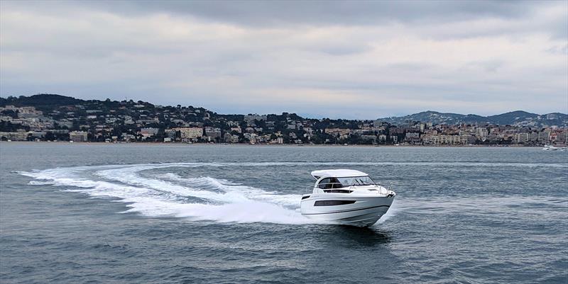 Jeanneau Leader 33: At sea photo copyright Mark Jardine taken at  and featuring the Jeanneau class