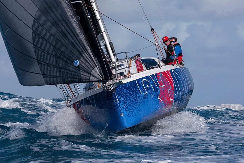 Ken Read and Suzy Leech sailing a Jeanneau Sun Fast 3300 in the 2020 Fort Lauderdale to Key West Race - photo © Image courtesy of Jeanneau America/Billy Black