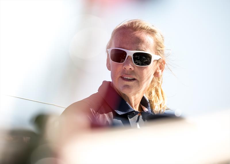 Double Olympic gold medalist Shirley Robertson hopes to represent the UK in the new Mixed Two Person Offshore Keelboat event at the Paris 2024 Olympics  photo copyright Tim Butt—www.vertigo-films.com taken at Royal Ocean Racing Club and featuring the Jeanneau class