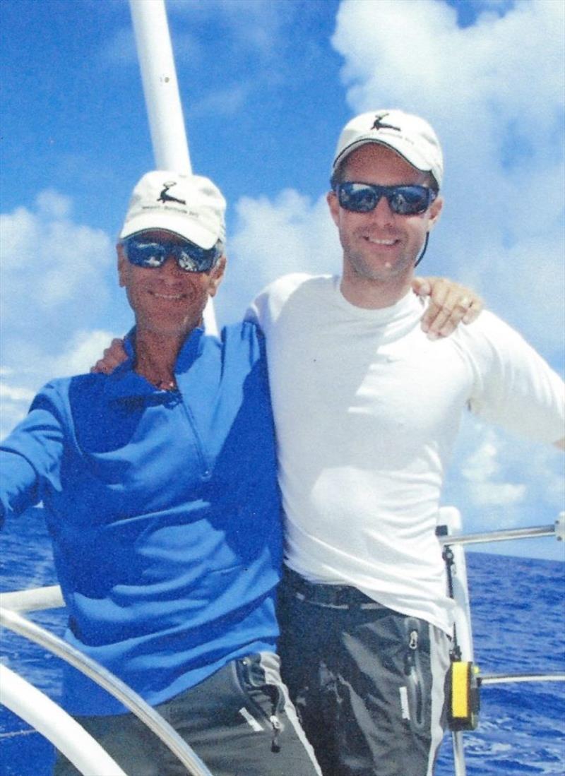 The father-son team of Glenn and Darren Walters have raced to Bermuda together before photo copyright Bermuda Race Media taken at Royal Bermuda Yacht Club and featuring the Jeanneau class