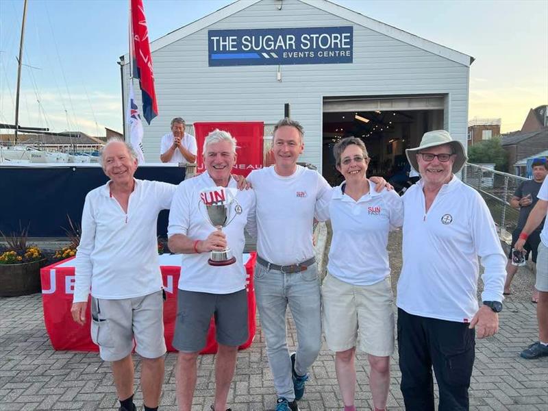 Belino crew - winning the Sun Fast Cup 2022 - photo © Rob Craigie
