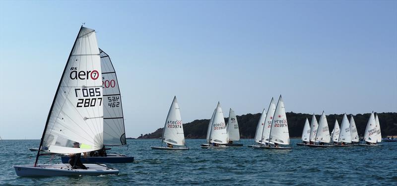 Open (fast) Dinghy Class - Carey Olsen Jersey Regatta photo copyright Simon Ropert taken at Royal Channel Islands Yacht Club and featuring the  class
