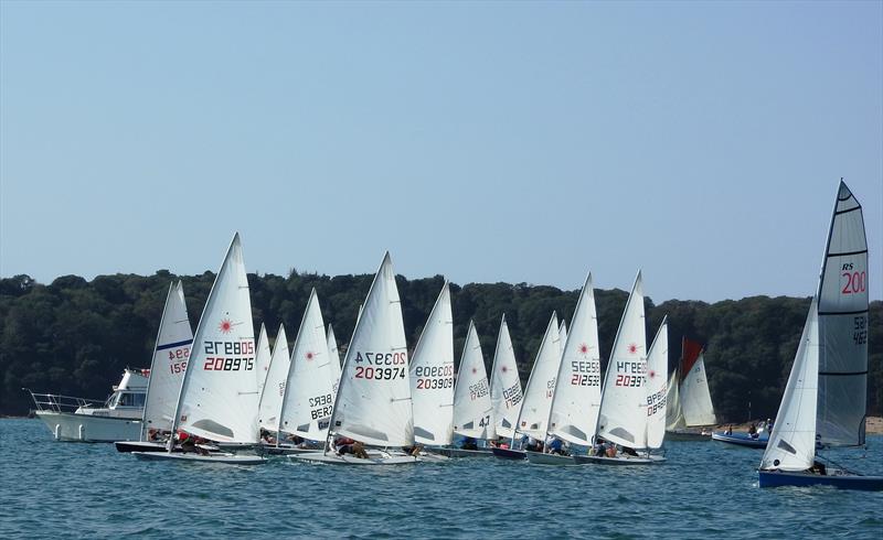 Carey Olsen Jersey Regatta 2020 - fast dinghy start - photo © Bill Harris