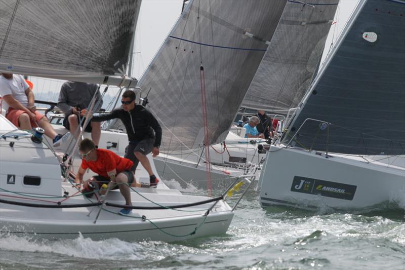 Landsail Tyres J-Cup photo copyright Tim Wright taken at Royal Southern Yacht Club and featuring the  class