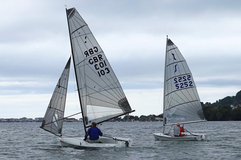 Teign Corinthian YC Ship-in-a-Bottle Regatta 2019 photo copyright Heather Davies taken at Teign Corinthian Yacht Club and featuring the K1 class