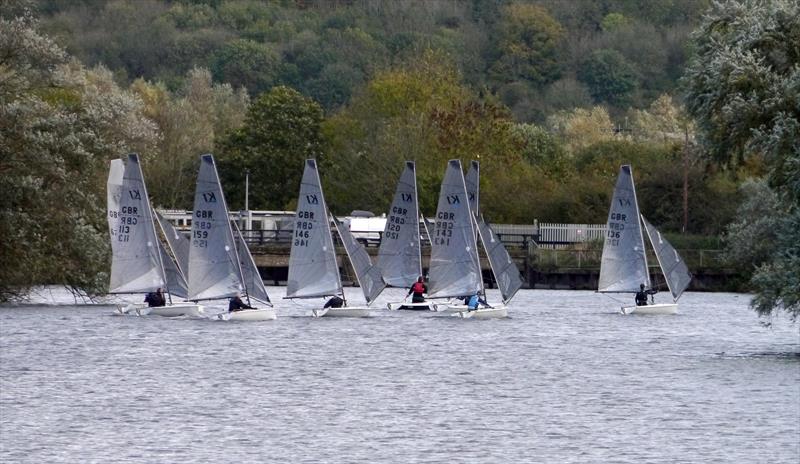 K1 End of Season Trophy at Broxbourne photo copyright Pip Hudson taken at Broxbourne Sailing Club and featuring the K1 class