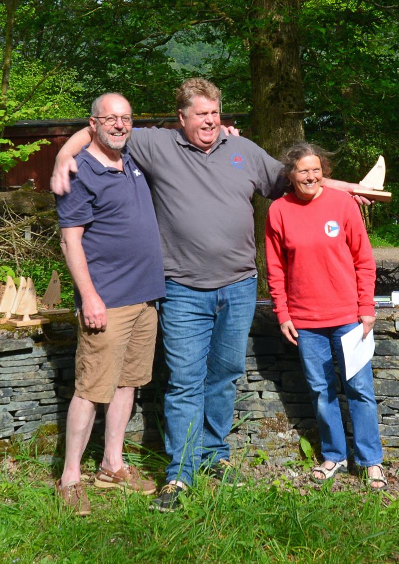 Jeremy Hudson finishes 2nd in the K1 Open at Windermere photo copyright Paul Higgins taken at South Windermere Sailing Club and featuring the K1 class