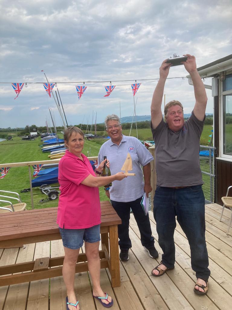 K1 Long Distance Race at Tewkesbury photo copyright Paula LeSeelleur taken at Tewkesbury Cruising & Sailing Club and featuring the K1 class