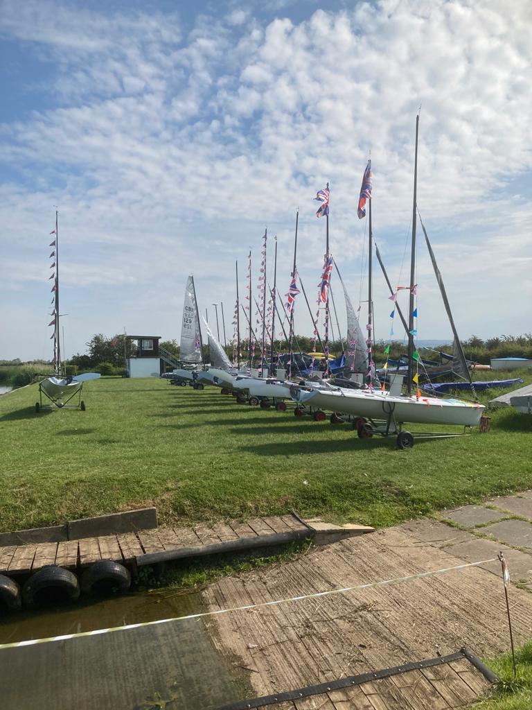 K1 Long Distance Race at Tewkesbury photo copyright Paula LeSeelleur taken at Tewkesbury Cruising & Sailing Club and featuring the K1 class