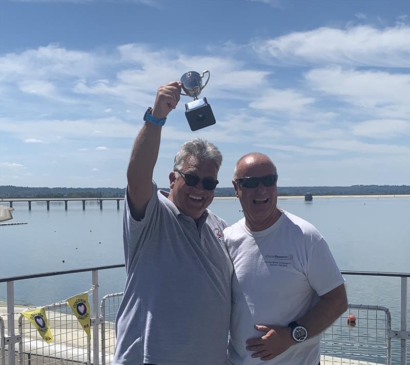 Hilly King wins the K1 Southerns at Datchet Water photo copyright Paula LeSeelleur taken at Datchet Water Sailing Club and featuring the K1 class
