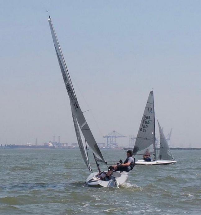 K1 class Long Distance Race as part of the Medway Marathon photo copyright Gerrit Vos taken at Medway Yacht Club and featuring the K1 class