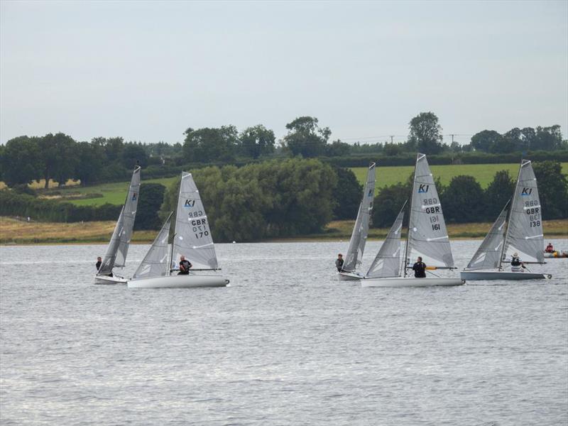 K1 Midland Championship at Rutland photo copyright Suzanne King taken at Rutland Sailing Club and featuring the K1 class