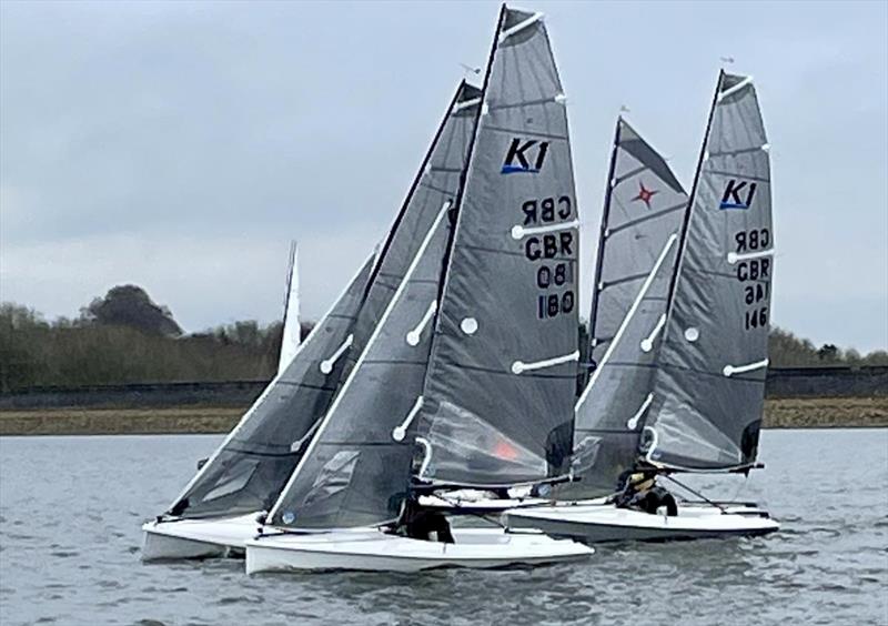 The 2024 Burton Blizzard photo copyright Bill Hooton taken at Burton Sailing Club and featuring the K1 class