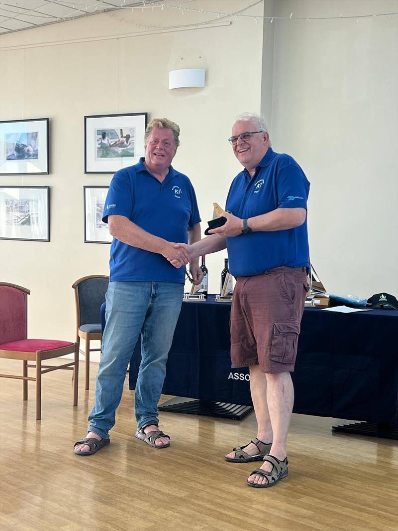 Beat Your Predicted Place Winner winner Mike Beckett during the K1 Nationals at the WPNSA - photo © David Beer