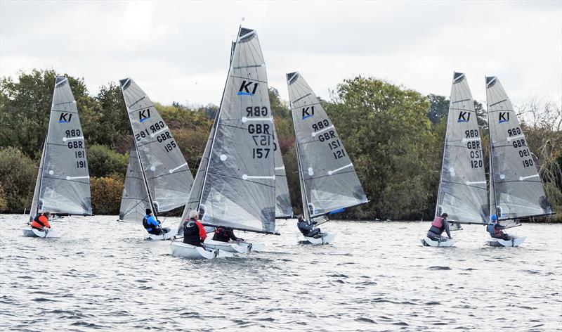 Broxbourne K1 Open photo copyright Pip Hudson taken at Broxbourne Sailing Club and featuring the K1 class
