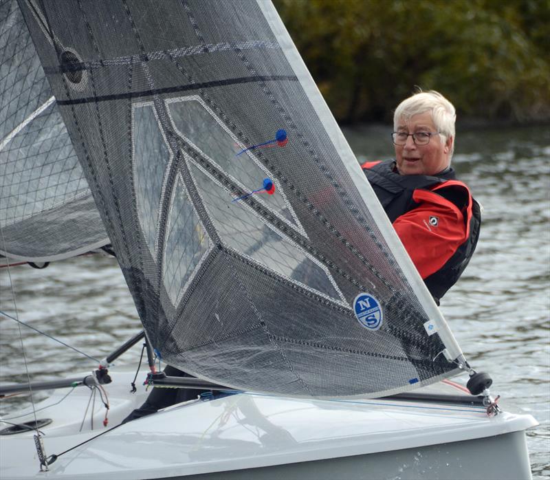 Broxbourne K1 Open photo copyright Pip Hudson taken at Broxbourne Sailing Club and featuring the K1 class