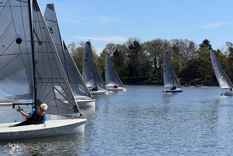 Ovington Boats K1 travellers series at Barnt Green photo copyright Karen Willetts taken at Barnt Green Sailing Club and featuring the K1 class