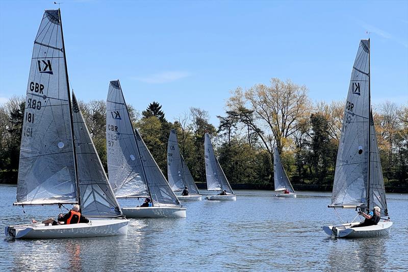 Ovington Boats K1 travellers series at Barnt Green photo copyright Karen Willetts taken at Barnt Green Sailing Club and featuring the K1 class