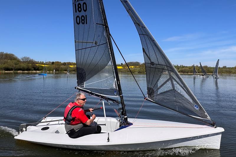 Richard Sims - Ovington Boats K1 travellers series at Barnt Green photo copyright Karen Willetts taken at Barnt Green Sailing Club and featuring the K1 class