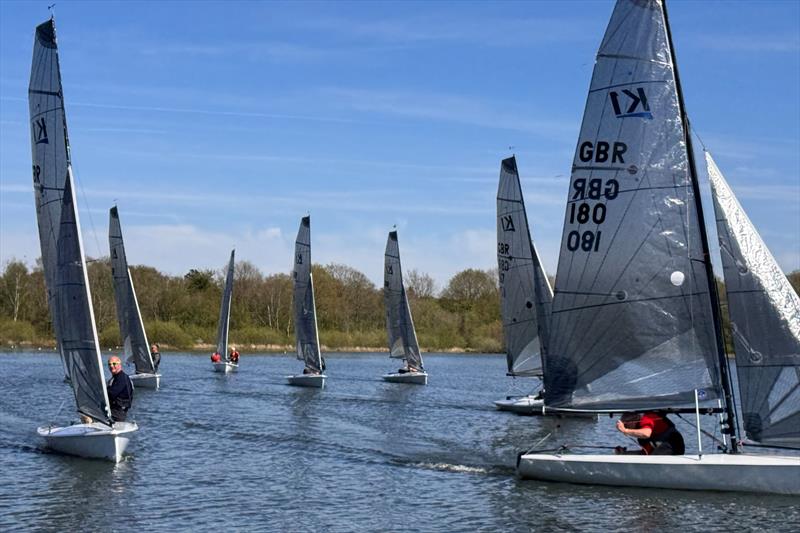 Ovington Boats K1 travellers series at Barnt Green photo copyright Karen Willetts taken at Barnt Green Sailing Club and featuring the K1 class