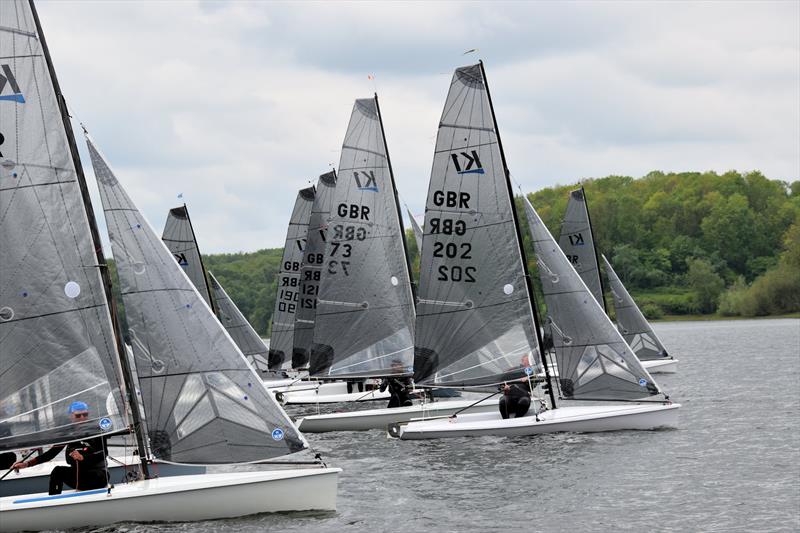 K1 Inland Championship at Burton photo copyright John Edwards taken at Burton Sailing Club and featuring the K1 class