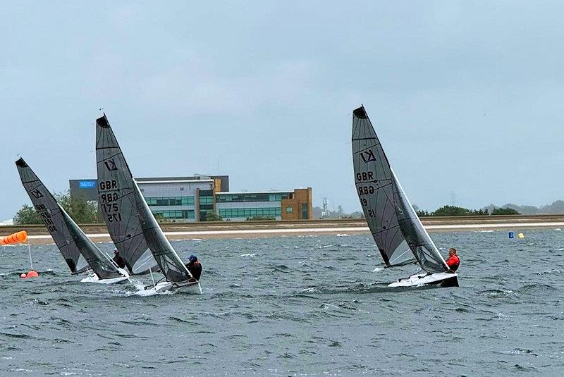 K1 Southern Championship at Datchet photo copyright Paddy Lewis taken at Datchet Water Sailing Club and featuring the K1 class